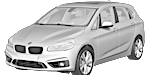 BMW F45 U2252 Fault Code
